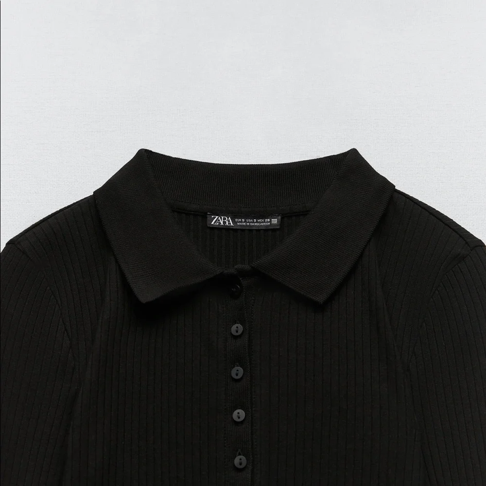 Zara Black Bodysuit - Picture 3 of 7